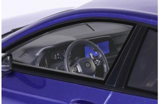 Volkswagen Golf VIII R Lapiz Blue Metallic 2021 OttO mobile 1:18 Resinemodell (Türen, Motorhaube... nicht zu öffnen!)